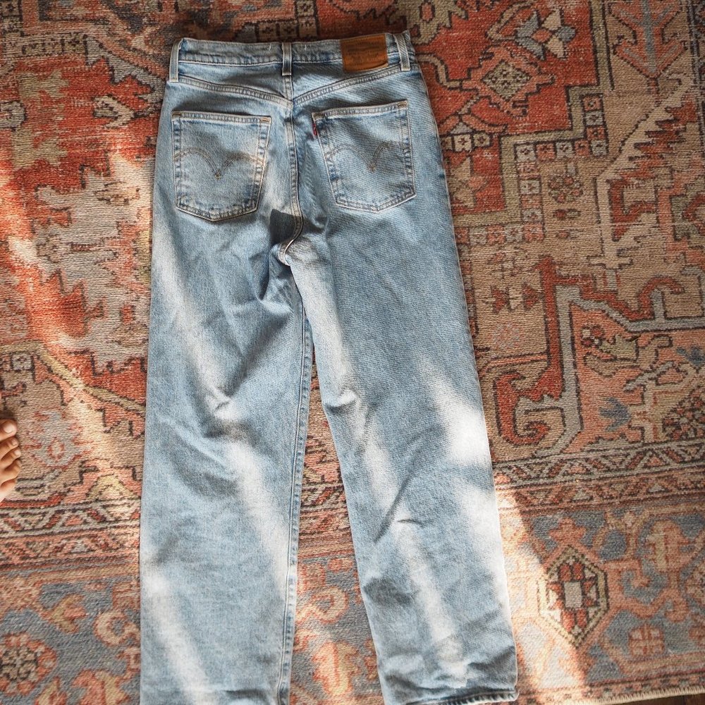 Levi's ribcage straight leg jeans - Picture 6 of 7